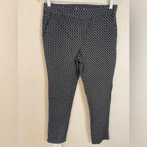 EP black & white geometric patterned golf pants SZ M
